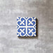 Iris Blue Moroccan 20cm x 20cm FULL TILE SAMPLE