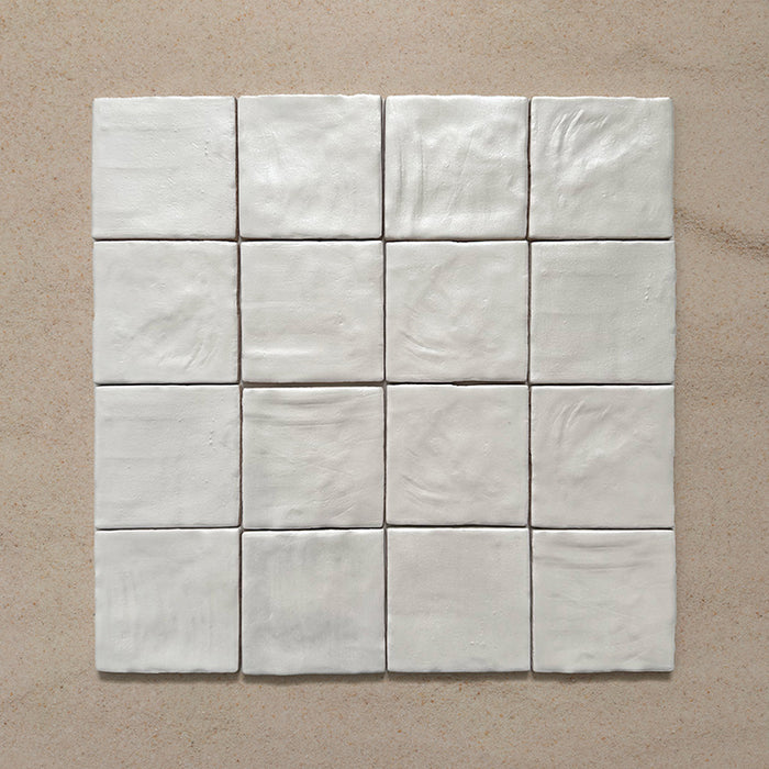Carreau carré Oyster | Nacre Oyster | Carreau marocain | 10cm x 10cm
