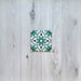 Clarence House Verde Victorian Moroccan 20cm x 20cm Tiles FULL TILE SAMPLE