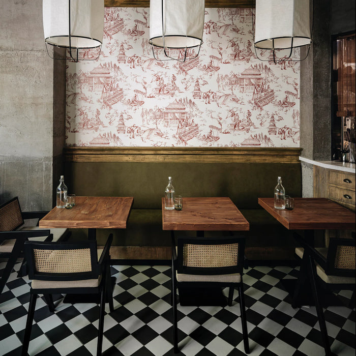 Base victoriana Maison MINI negra de 15 cm x 15 cm