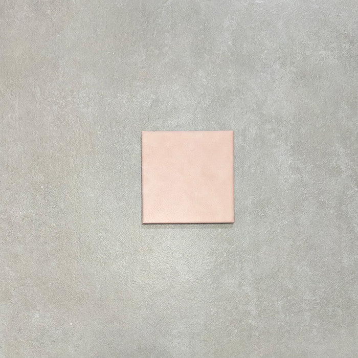 Single Bedouin Mequinez Rose Base 15x15cm Moroccan style porcelain tile with a soft matt pink finish and lightly aged surface detail, ideal for bathroom wall tiles, kitchen splashback tiles, and coordinated patterned floor tile layouts.