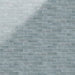 Azulejos de pared Atlas Blue Mini Brick 5x15 cm en acabado brillo, mostrados en múltiples opciones de colocación como ladrillo, lineal, vertical, decorativo y en espiga, con tonos azules suaves, sutil variación tonal y un efecto artesanal.