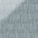 Azulejos de pared Atlas Blue Mini Brick 5x15 cm en acabado brillo, mostrados en múltiples opciones de colocación como ladrillo, lineal, vertical, decorativo y en espiga, con tonos azules suaves, sutil variación tonal y un efecto artesanal.
