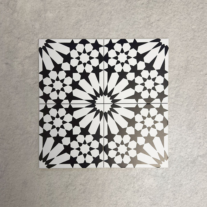 Fizaan Winter | Estilo marroquí | 20 × 20 cm