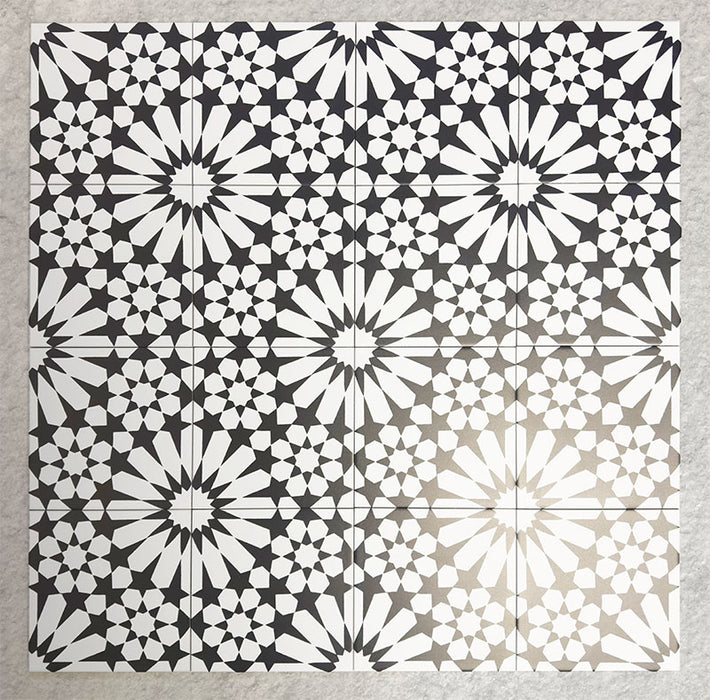 Fizaan Winter | Estilo marroquí | 20 × 20 cm