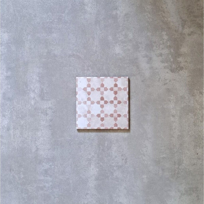 Bedouin Tetuan Rose MINI 15cm x 15cm FULL TILE SAMPLE