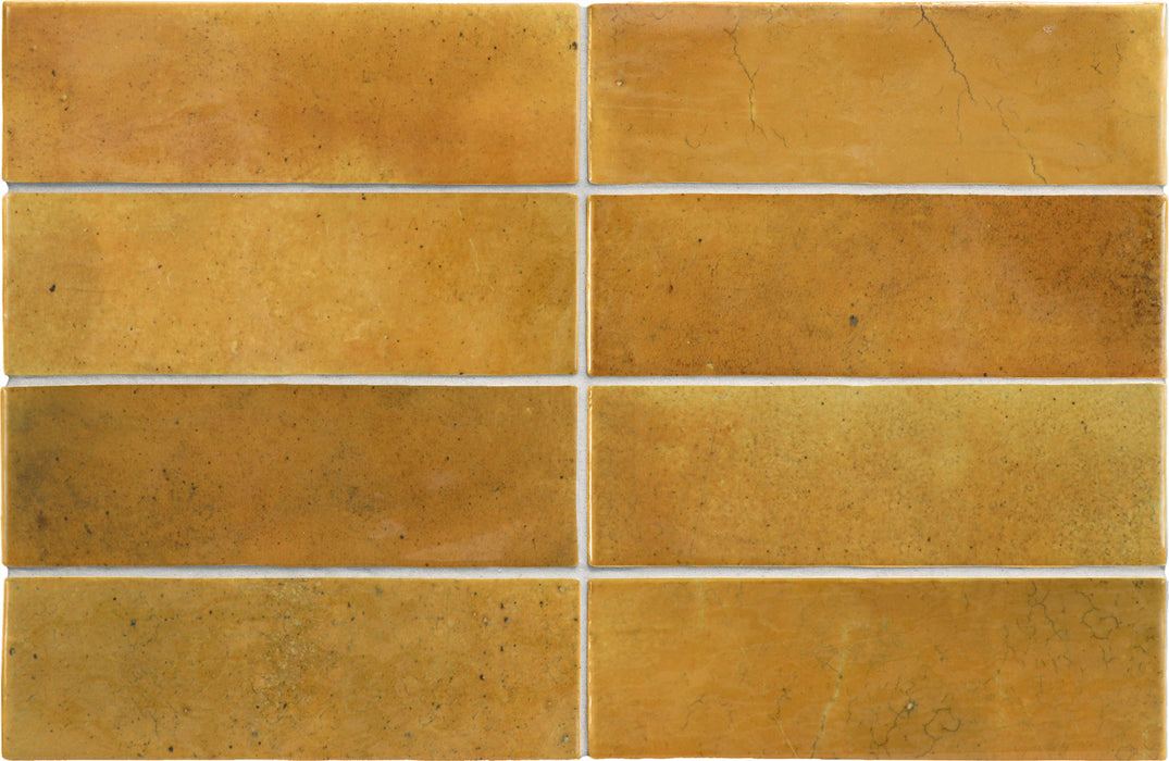 Beijing Brick Tile | Brillo de caramelo | Minezo marroquí | 5.1cm x 16.1cm