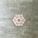 Maroush Dusty Pink Hexagon 18.7cm x 21.6cm FULL TILE SAMPLE