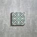 Cabana Flowers Cuban Moroccan Tile 20cm x 20cm FULL TILE SAMPLE