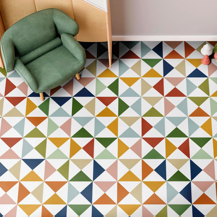MUESTRA DE AZULEJO COMPLETO Magic Mini Azulejo Patchwork 15cm x 15cm