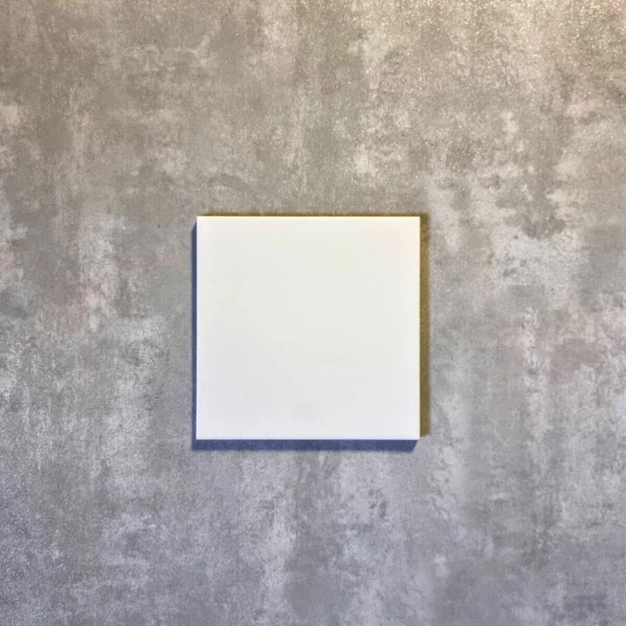 Maison MINI Victorian BASE Blanco 15 cm x 15 cm MUESTRA DE AZULEJO COMPLETO