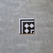 Maison MINI Victorian Black & White CORNER 15cm x 15cm