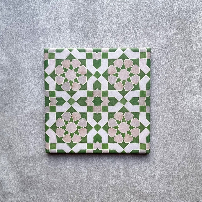 Marocain Sale MINI Azulejo Marroquí para Piso y Pared 15cm x 15cm