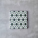 Mekina  Green Stars MINI 15cm x 15cm FULL TILE SAMPLE