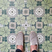 Nantes Green Tiles | Moroccan Tiles | 20cm x 20cm