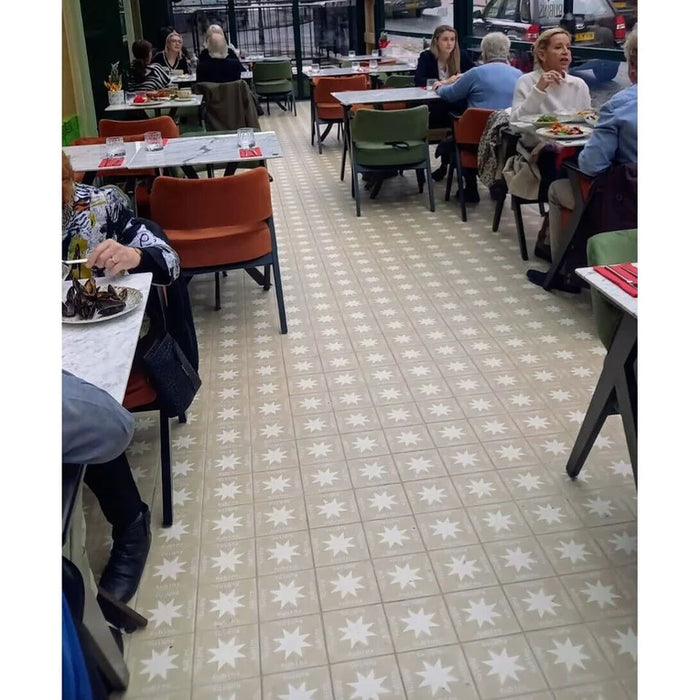 Decoración de oro Hammamet Mini Medroin Moroccan Wall & Floor Tile 15 cm x 15 cm